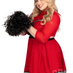 Plus Size Cheerleader Costume 3X4X