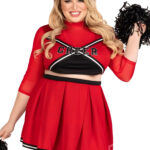 Plus Size Cheerleader Costume 3X4X