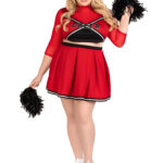 Plus Size Cheerleader Costume 3X4X