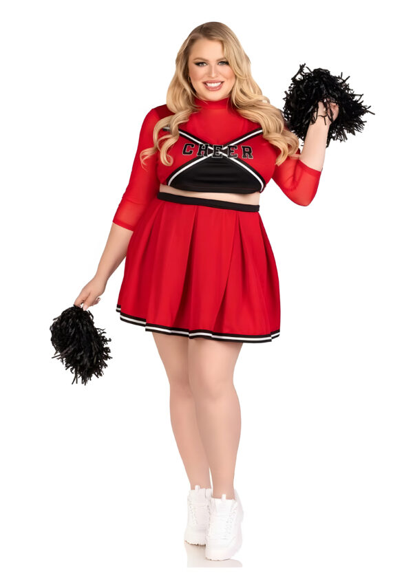 Plus Size Cheerleader Costume 3X4X