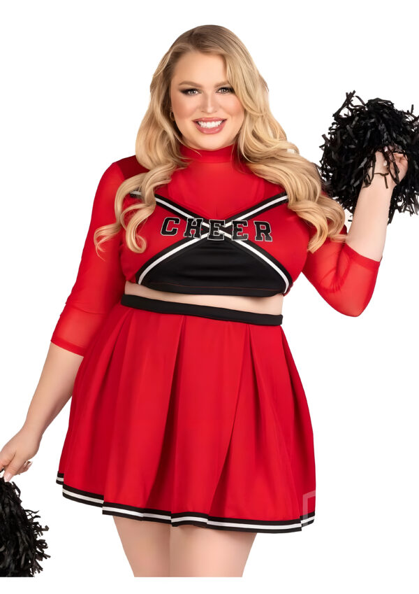 Plus Size Cheerleader Costume 3X4X
