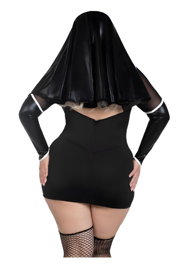 Plus Size Holy Hottie Nun Costume 3X 4X