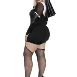 Plus Size Holy Hottie Nun Costume 3X 4X