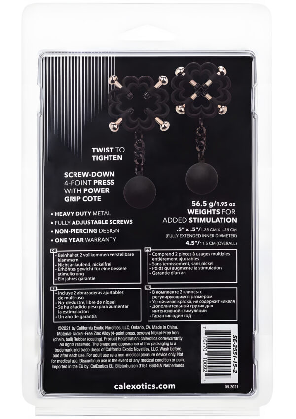 Power Grip Weighted Nipple Press