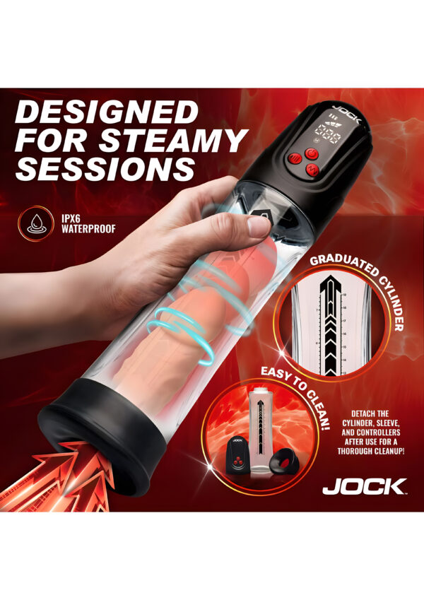 Power Up Digital Waterproof Penis Pump