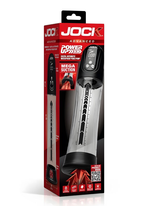 Power Up Digital Waterproof Penis Pump