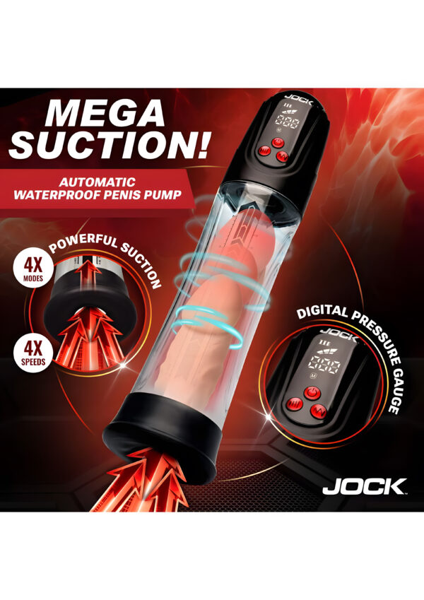 Power Up Digital Waterproof Penis Pump