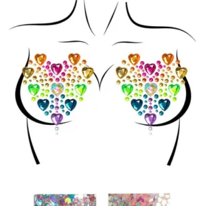 Prism Jewels Sticker Nipple Pasties & Body Glitter