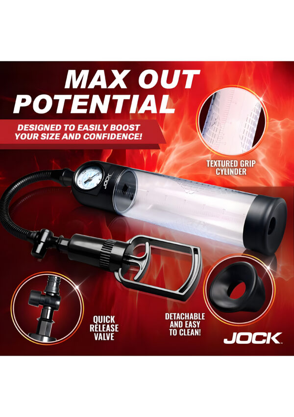 Pump Up Gauge Penis Pump