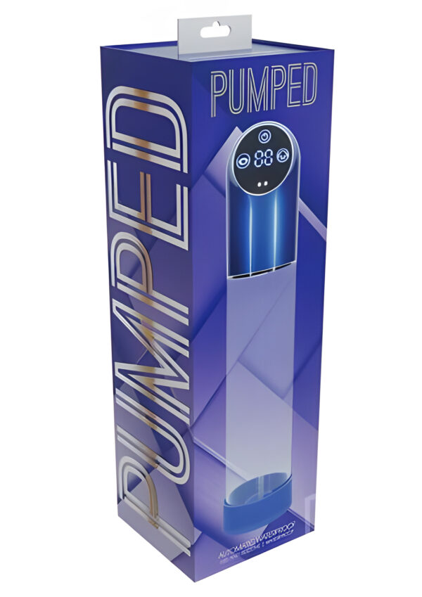 Pumped Automatic Waterproof Pump Metal Blue