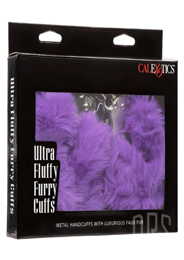 Purple Ultra Fluffy Furry Cuffs