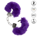 Purple Ultra Fluffy Furry Cuffs