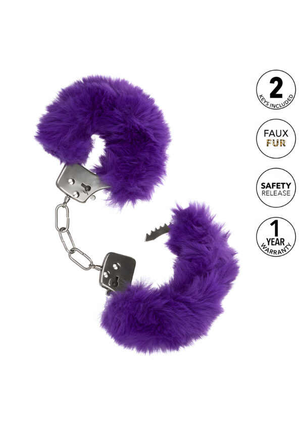Purple Ultra Fluffy Furry Cuffs
