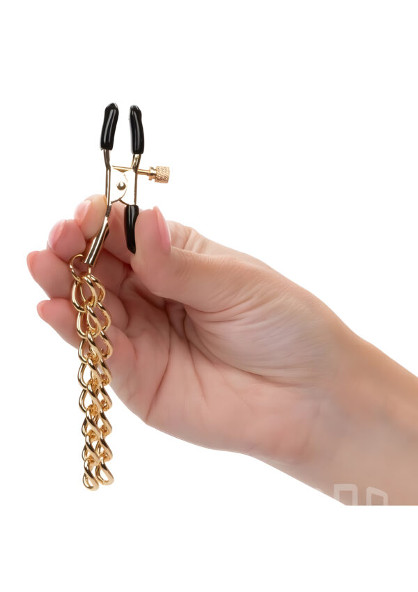 Ride Em Premium Denim Nipple Clamps