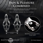 Ringed Monarch Clover Nipple Vice