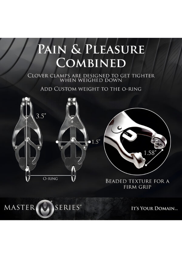 Ringed Monarch Clover Nipple Vice