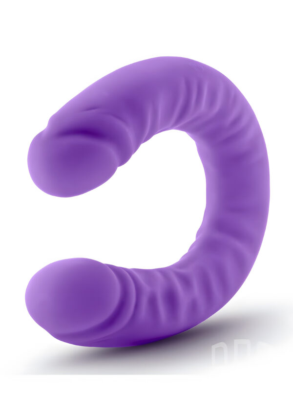 Ruse 18 Inch Silicone Slim Double Dong