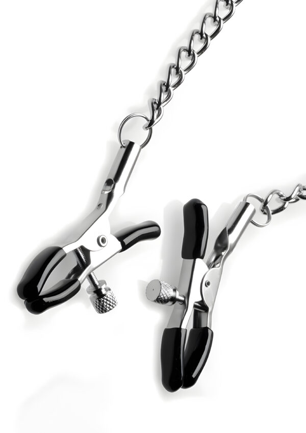 Silicone Ball Gag with Nipple Clamps