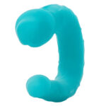 Silicone Double Dong AC DC Dong Teal