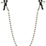 Silver Beaded Adjustable Nipple Clamps