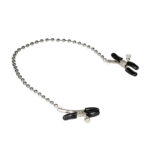 Silver Beaded Adjustable Nipple Clamps