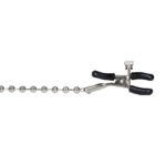 Silver Beaded Adjustable Nipple Clamps