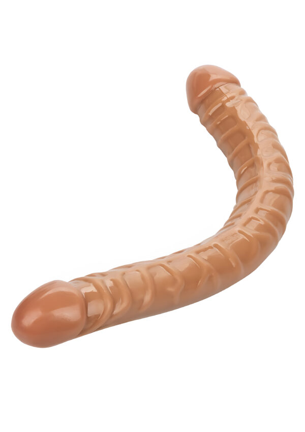 Size Queen 17-Inch Brown Double Dong