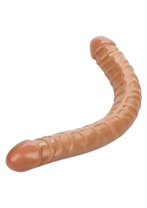 Size Queen 17-Inch Brown Double Dong