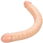 Size Queen 17 Inch Ivory Double Dong