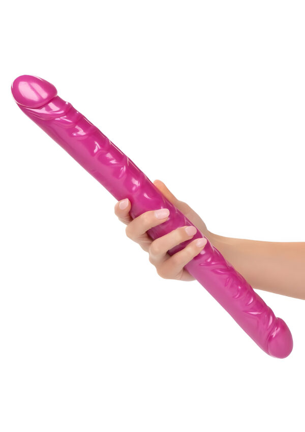 Size Queen 17 Inch Pink Double Dong