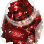 Studded ID Condoms Bowl of 144