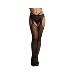 Suspender Pantyhose With Strappy Waist