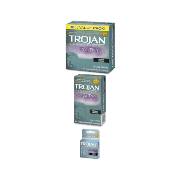 Trojan Ultra Thin Lubricated Condoms