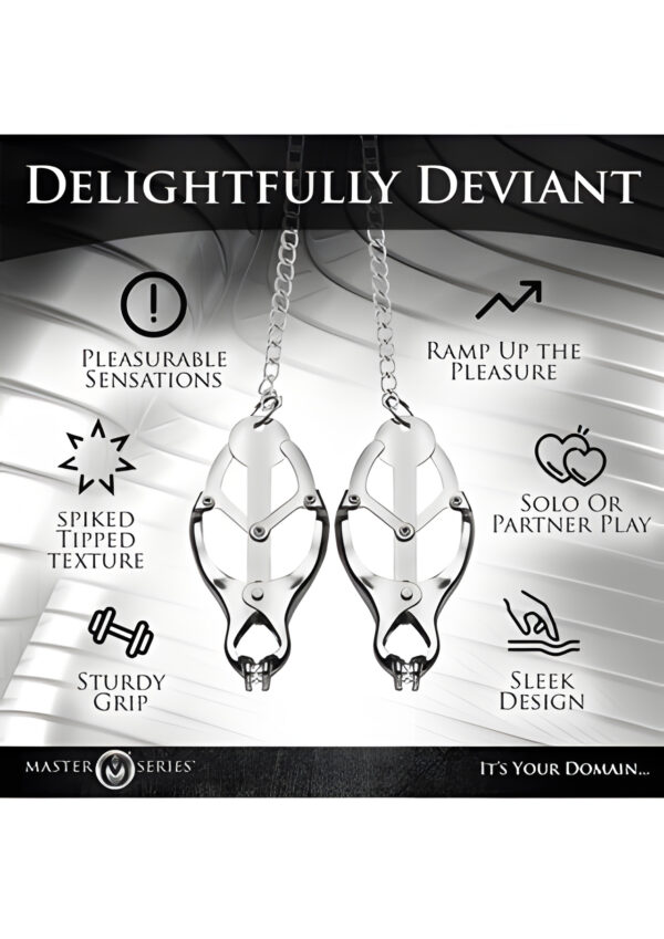 Tyrant Spiked Nipple Clamps