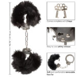 Ultra Fluffy Furry Cuffs Black