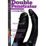Vac-U-Lock CodeBlack Double Penetrator