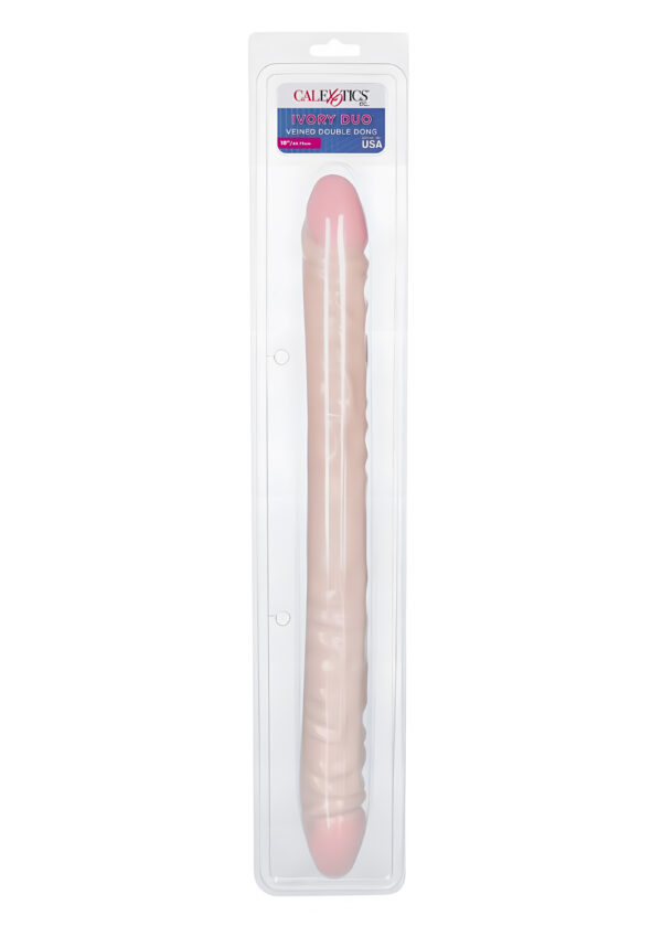 Veined 18 Inch Double Dong