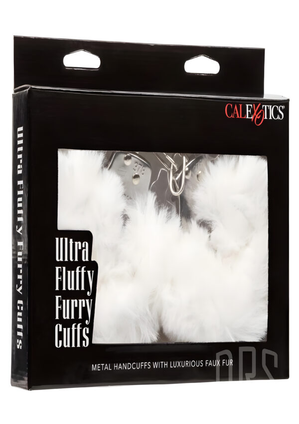 White Ultra Fluffy Furry Cuffs