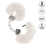 White Ultra Fluffy Furry Cuffs