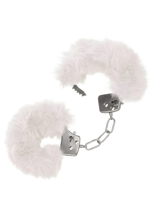 White Ultra Fluffy Furry Cuffs